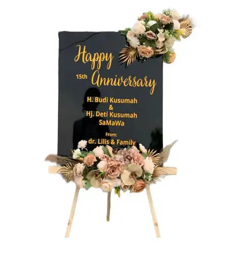 Papan Bunga Akrilik Paser Belengkong