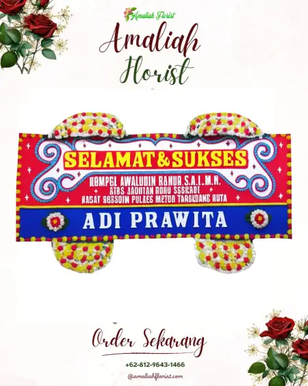 Papan Bunga Ucapan Selamat Paser Belengkong