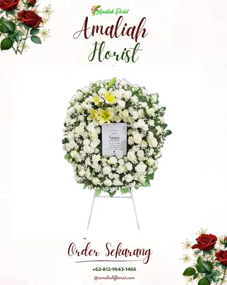 Krans Bunga Duka Paser Belengkong